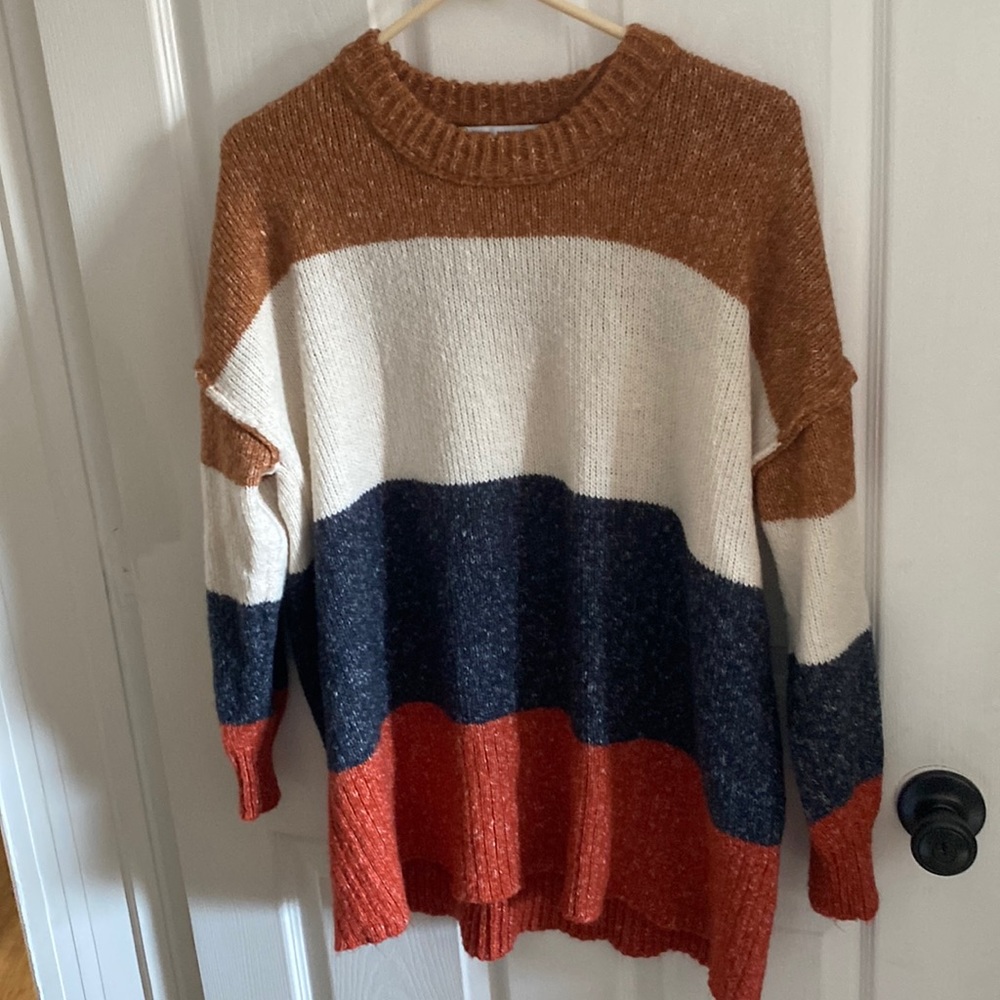 Color Block Sweater